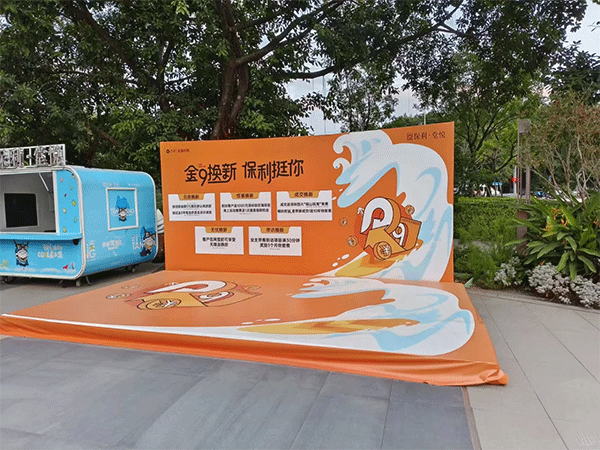 戶(hù)外噴繪的廣告布有哪些材料