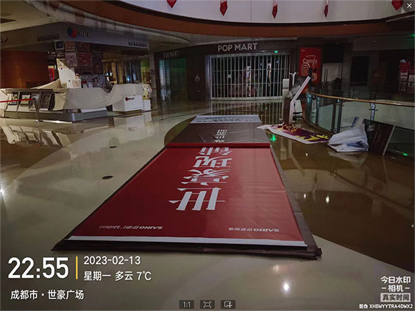 成都噴繪如何選擇合適的廣告材料？